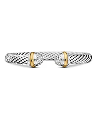 Cable Classics Bracelet with Diamonds and Gold