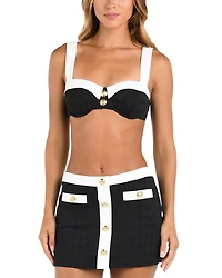 Coco Color Blocked Skirt Cover Up