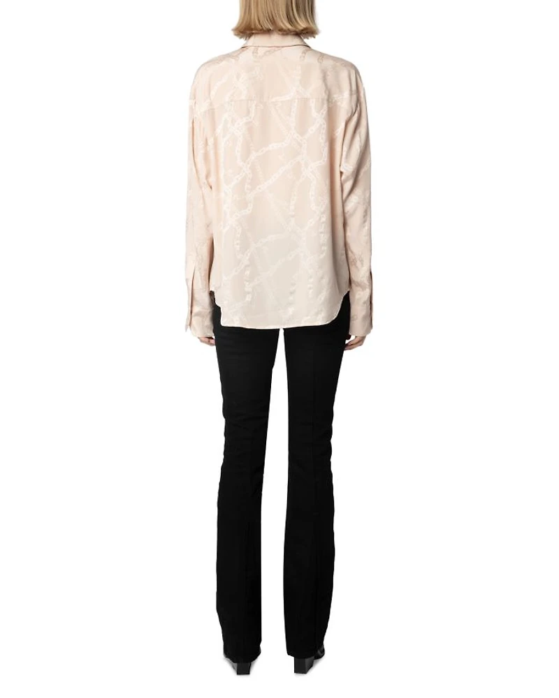 Morning Jac Chaines Sweet Button Up Shirt