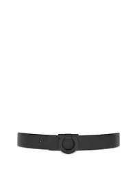 Ferragamo Men's Single Gancini Leather Belt