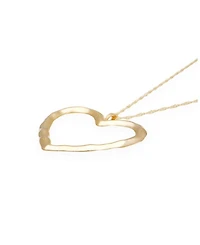 Lulu Heart Choker Sterling Silver