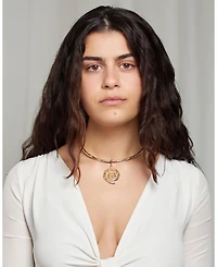 Sacred Spiral Choker in Gold