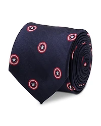 Cufflinks Inc Captain America Shield Silk Classic Tie