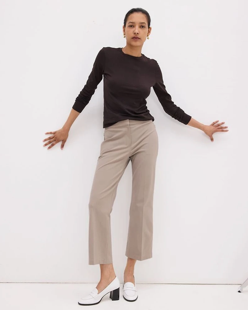 Bistretch Crop Kick Pant