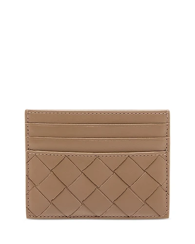 Bottega Veneta Intrecciato Leather Zip Card Case
