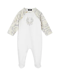 Versace Unisex Barocco Stretch Jersey Footie - Baby