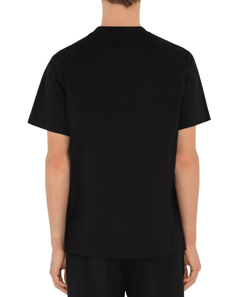 Classics Cotton Equestrian Knit Embroidered Graphic Tee