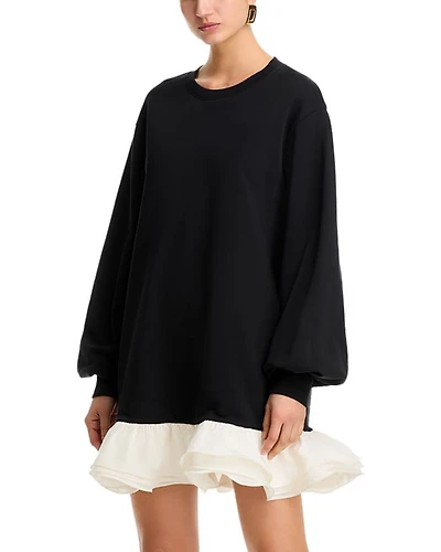 Oakley Contrast Hem Sweater Dress