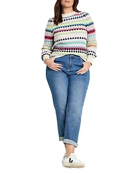 Waffle Stitch Sweater
