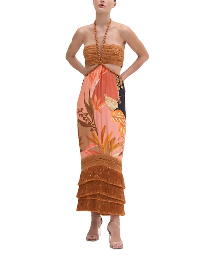 Bananier Rope Trim Maxi Dress