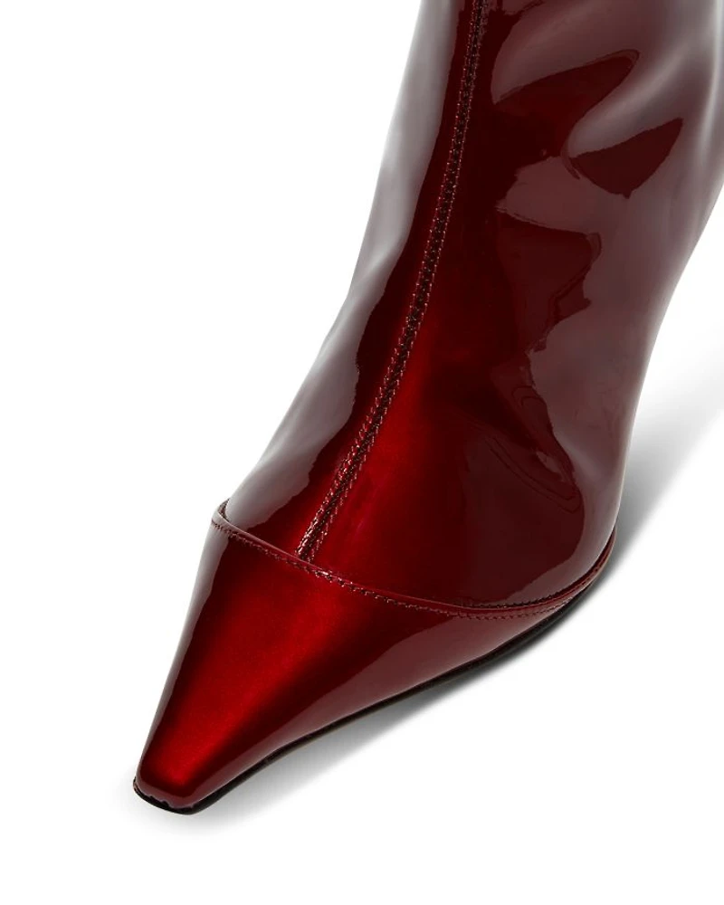 Women's Roe Patent Leather Booties
