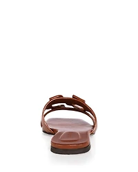 Women's Monogram Flat Sandals