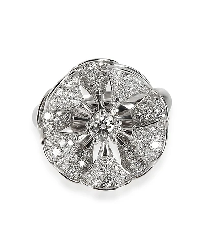 Pre-Owned Bvlgari Divas Dream 18kt White Gold Fashion Ring