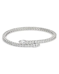 Nadri Dazzle Cubic Zirconia Flex Wrap Bracelet