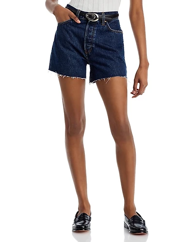 Re/Done 90s Low Slung Denim Shorts