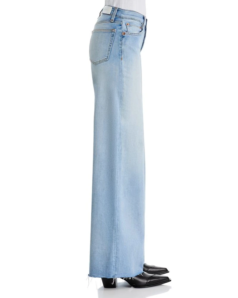 Mid Rise Wide Leg Palazzo Jeans Cielito