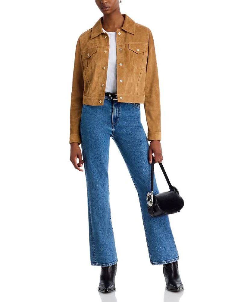 The Westley High Rise Ankle Jeans Blue Mere