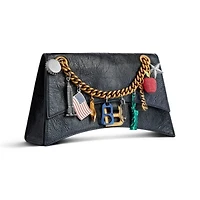 Crush Chain Bag Dirty Effect with Ny Souvenirs Charms