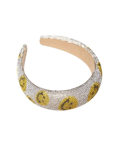 Girls' Rhinestone Happy Face Headband