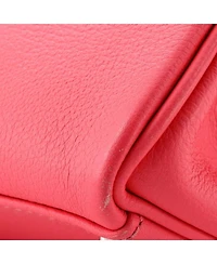 Kelly 28 Handbag Pink Evercolor with Palladium Hardware