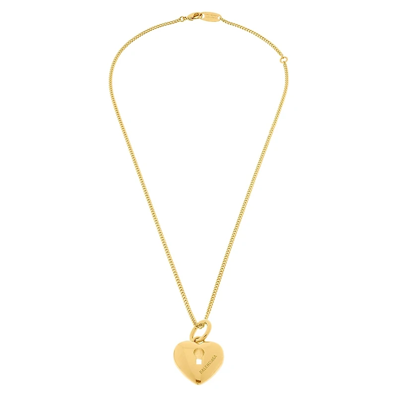 Balenciaga Amour Heart Necklace