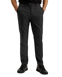 Ted Baker Micro Houndstooth Slim Fit Pants