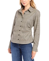 Karen Kane Sequined Shirt