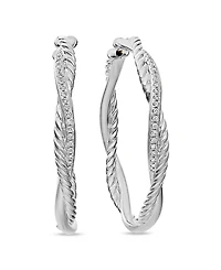 David Yurman Petite Infinity Hoop Earrings