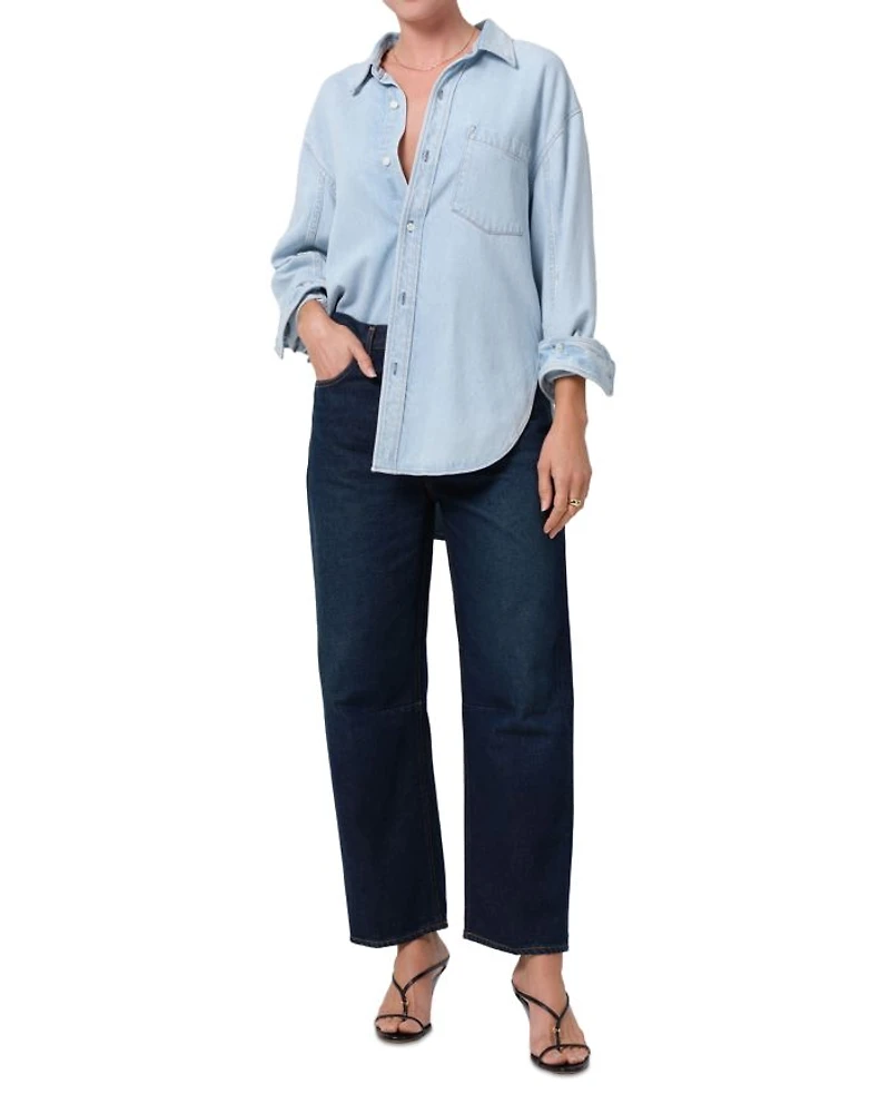 Miro High Rise Ankle Jeans Bravo