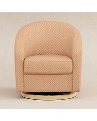 Madison Swivel Glider Velvet Checker