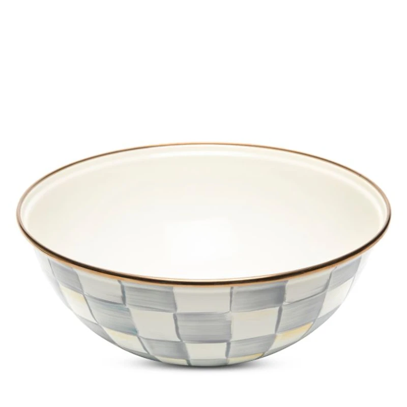 Sterling Check Medium Everyday Bowl