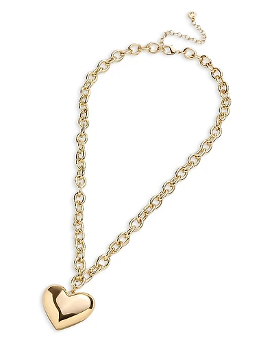 Baublebar Millie Heart Pendant Necklace, 21-24