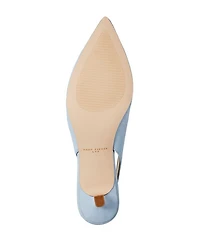 Women's Posey Pointed Toe Slip On Slingback Pumps