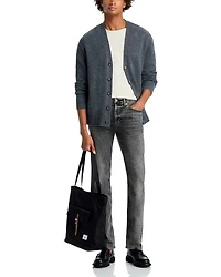 Jet Set Modern Slim Straight Jeans Silent Black