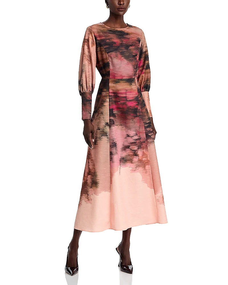 Misook A Line Maxi Dress