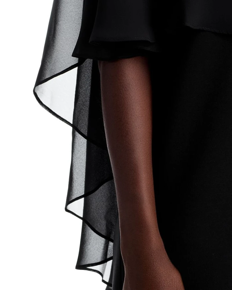 Capelet Dress