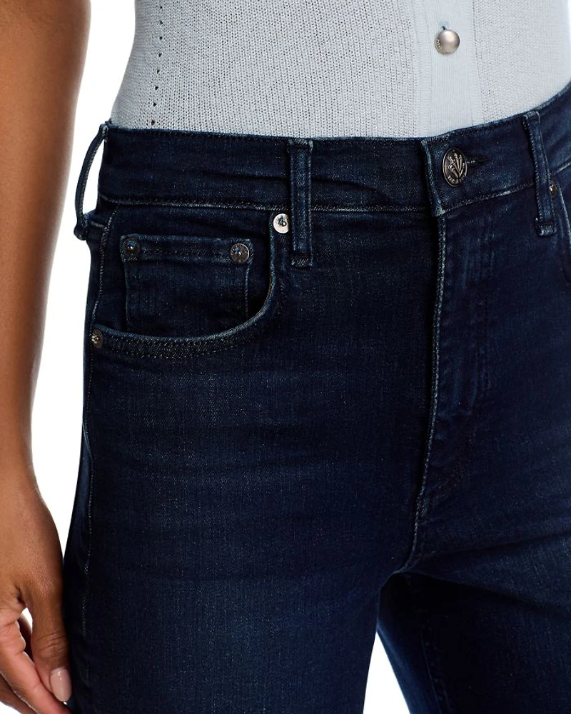 Epic Andi High Rise Cropped Wide Leg Jeans Ashland