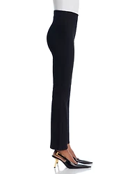 Carson Off Duty Flare Ankle Jeans Onyx
