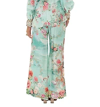 Silk Floral Print Pants The Jewellery Museum