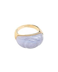 Pdpaola Women's Agate Shell Ring