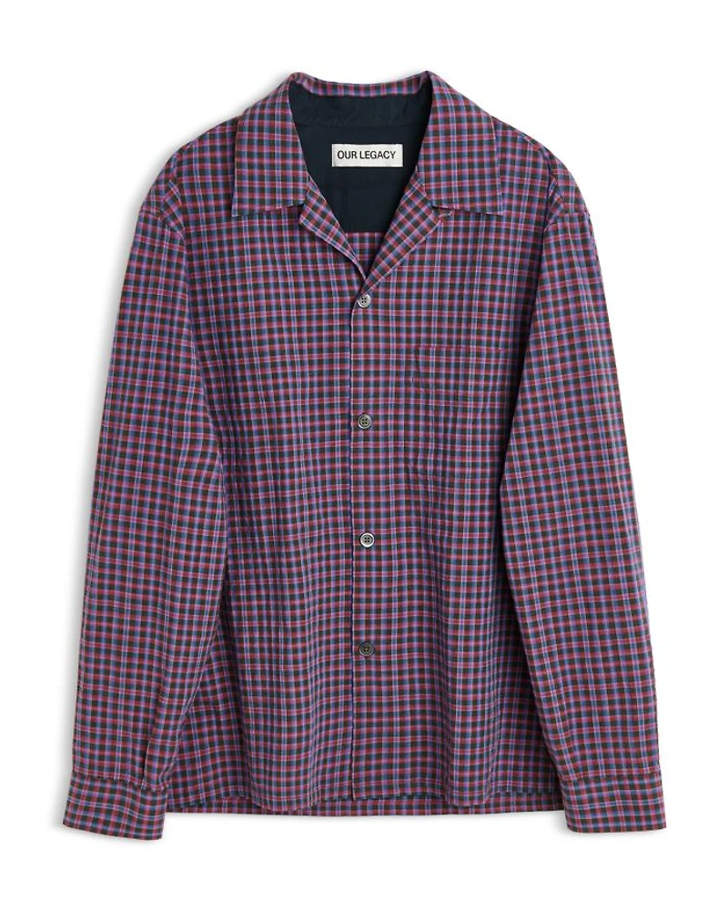 Heusen Long Sleeve Button Front Shirt