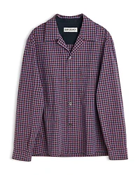 Heusen Long Sleeve Button Front Shirt