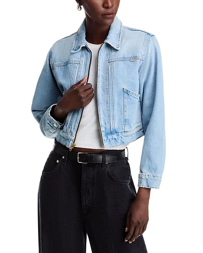 The Duo Short Denim Jacket