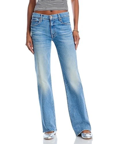 Mother The Bookie Sneak Mid Rise Bootcut Jeans