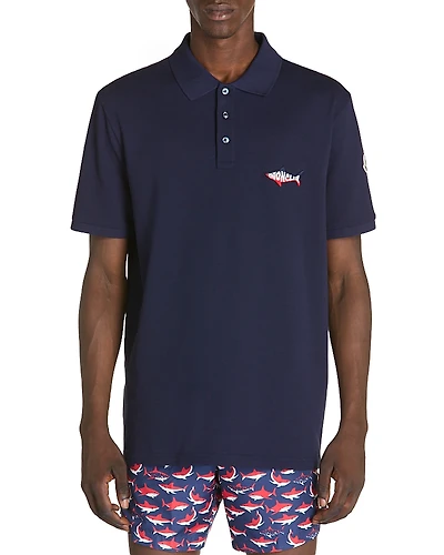 Moncler Short Sleeve Polo Shirt