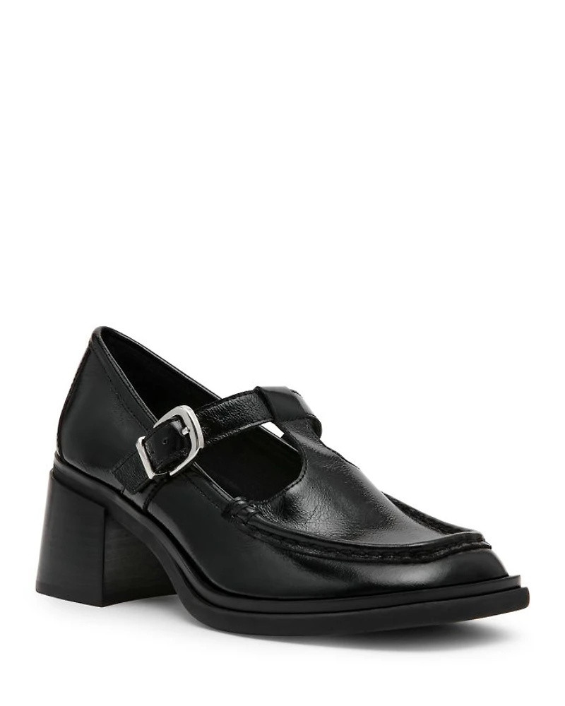 Women's Beverlee Square Toe Block Heel Loafers