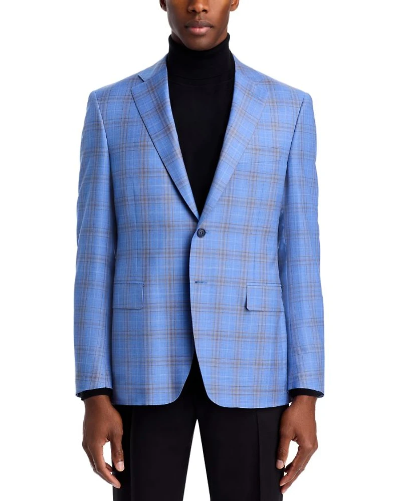 Siena Plaid Classic Fit Sport Coat