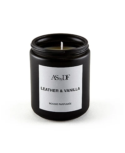 As by Df Leather & Vanilla Candle