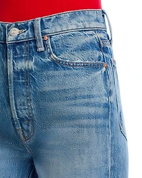 The Rambler Sneak High Rise Wide Straight Jeans Tcb