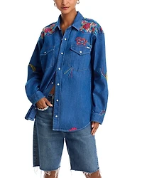 The Exes And Ohs Denim Shirt